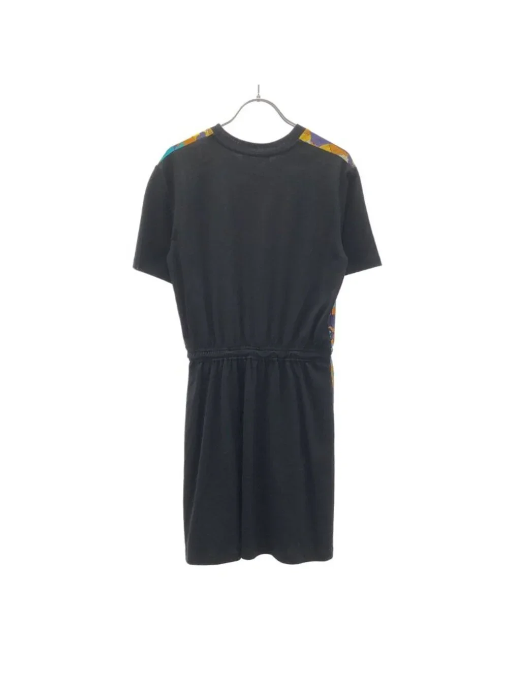 Louis Vuitton Front Silk Dress Black XS